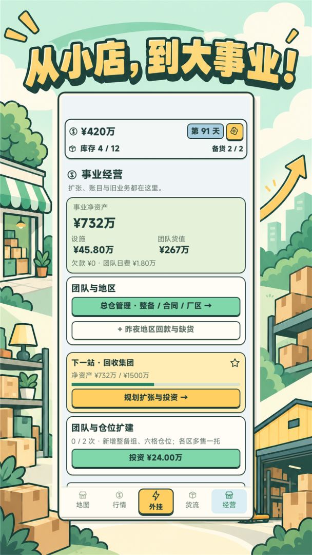上门回收模拟器：从负债到暴富游戏截图