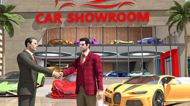 Car Dealer Job Tycoon Sim Game游戏截图