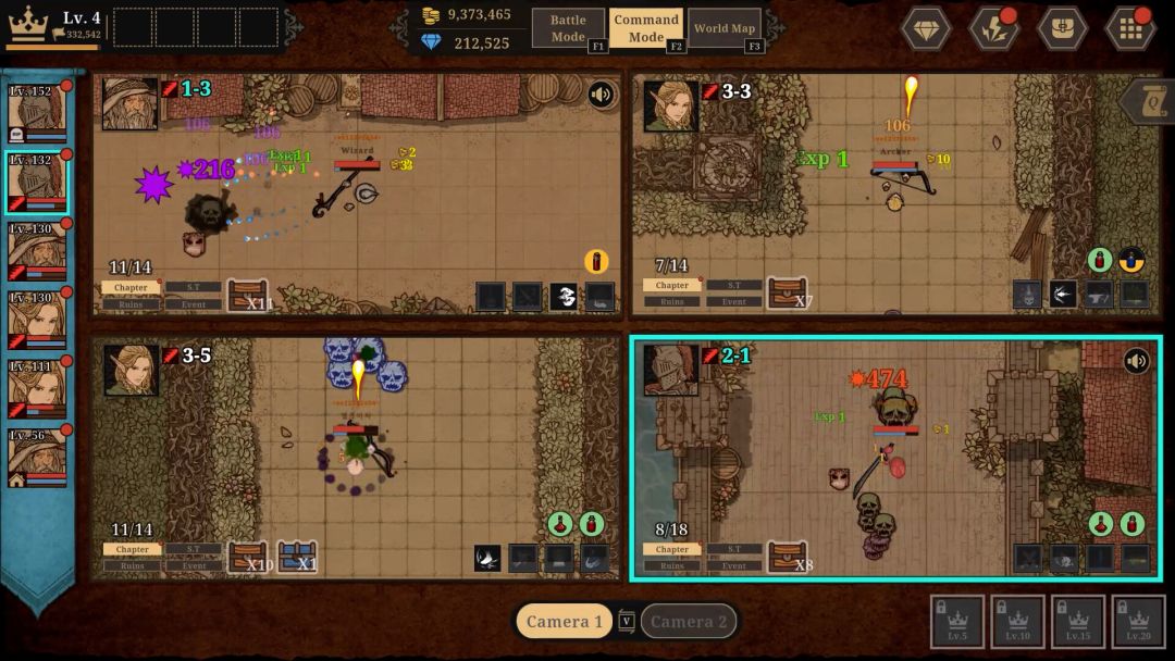 PANOPTYCA : Idle RPG Manager游戏截图