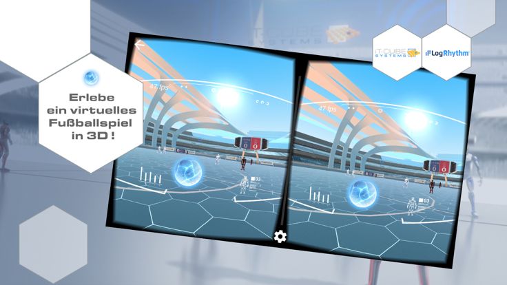 Cyber Security Soccer VR游戏截图