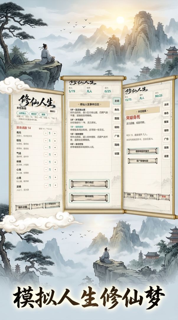 我的修仙人生模拟游戏截图