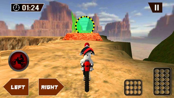 山摩托车赛车模拟器＆骑手游戏游戏截图