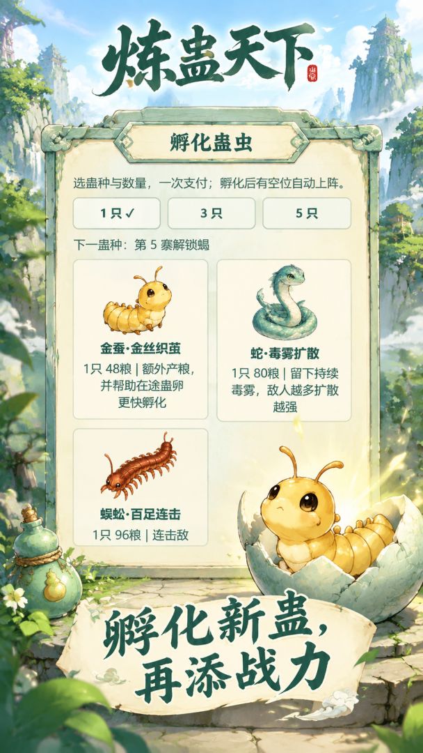 炼蛊天下游戏截图