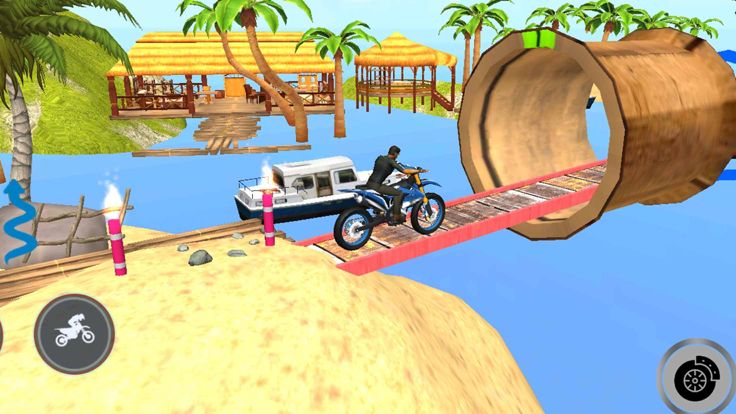 Moto Bike Stunts Games游戏截图