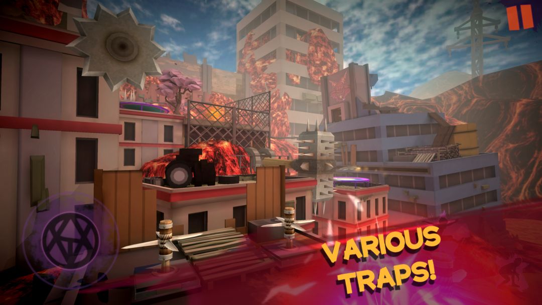 SUPER STORM: Parkour Action Ga游戏截图