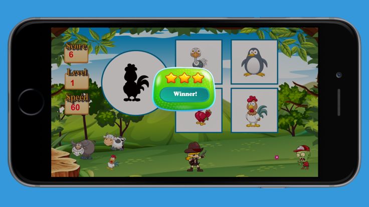 Guess Picture in Zombie Forest游戏截图