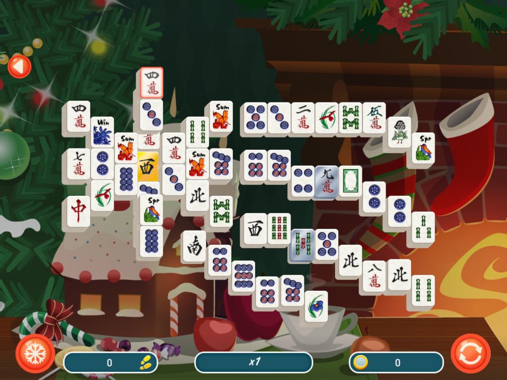 Christmas Mahjong 2游戏截图