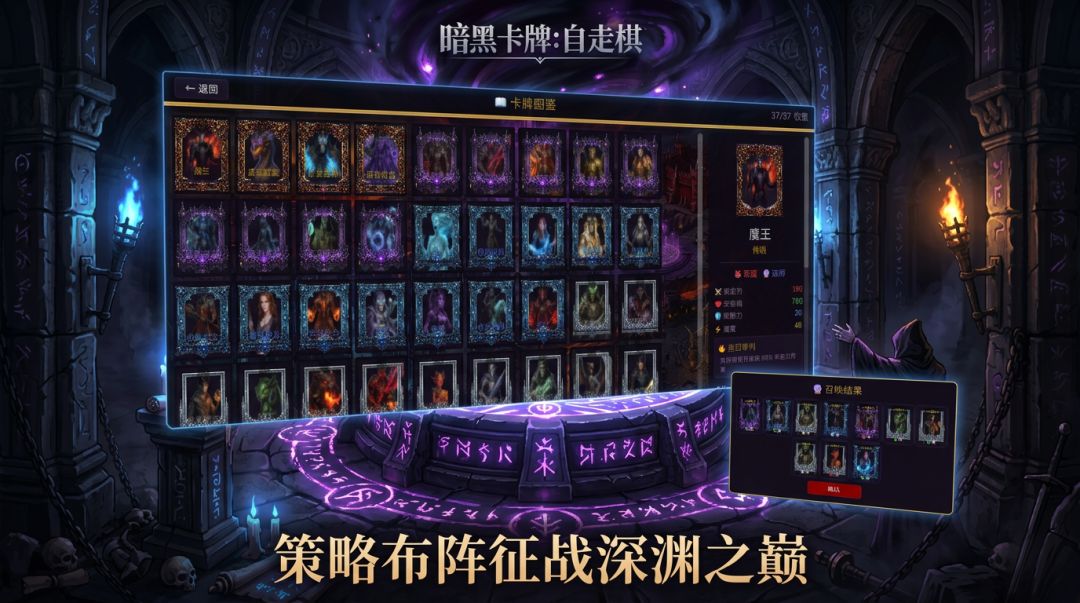 暗黑卡牌：自走棋游戏截图