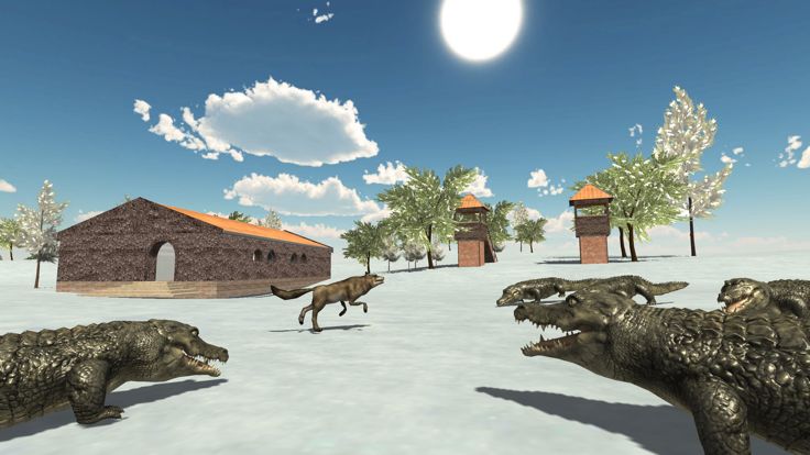 Wolf Simulator: Animal Hunting游戏截图