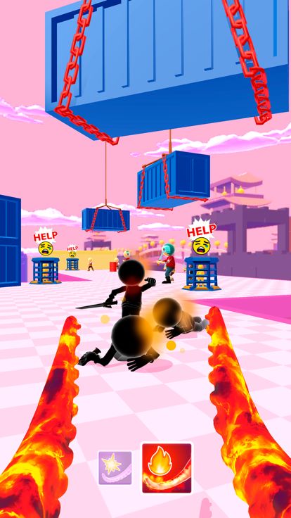 Tentacle Hit: Dark Assassin游戏截图