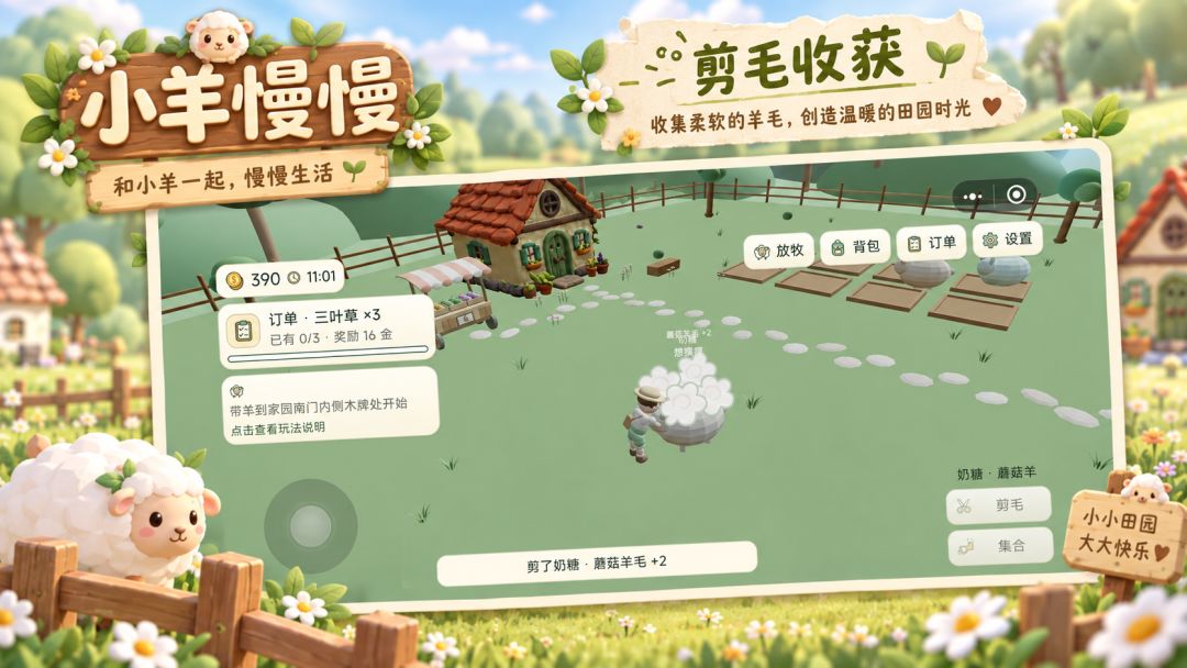 小羊慢慢游戏截图