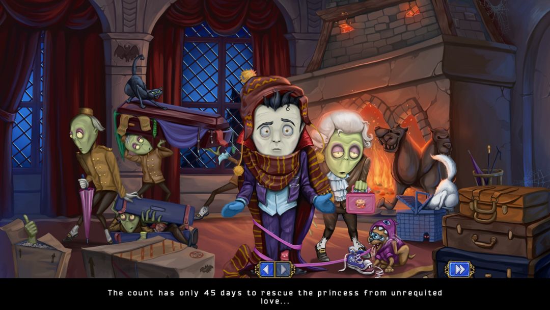 Incredible Dracula: Chasing Love Collector's Edition游戏截图