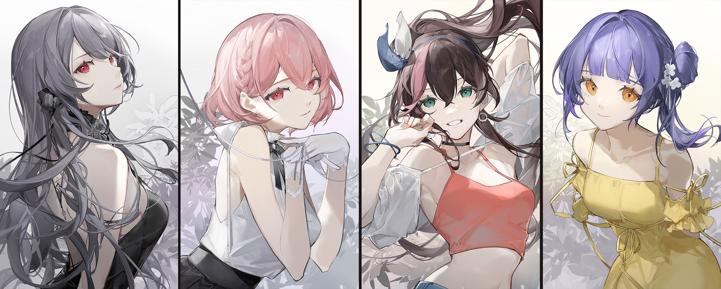 万花丛中，大被同眠