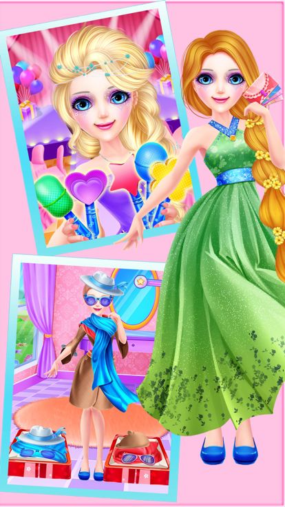 明星时尚礼服派对-女孩游戏游戏截图