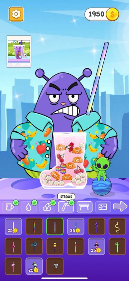 DIY Drink Bubble Tea Simulator游戏截图