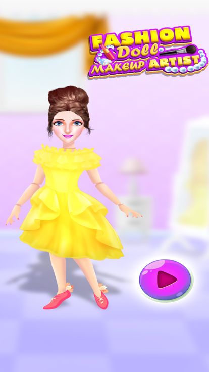 时尚娃娃化妆师游戏截图