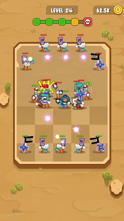 Merge Alphabet Battle游戏截图