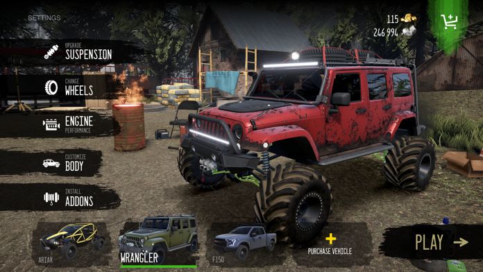 Mudness Offroad Car Simulator游戏截图