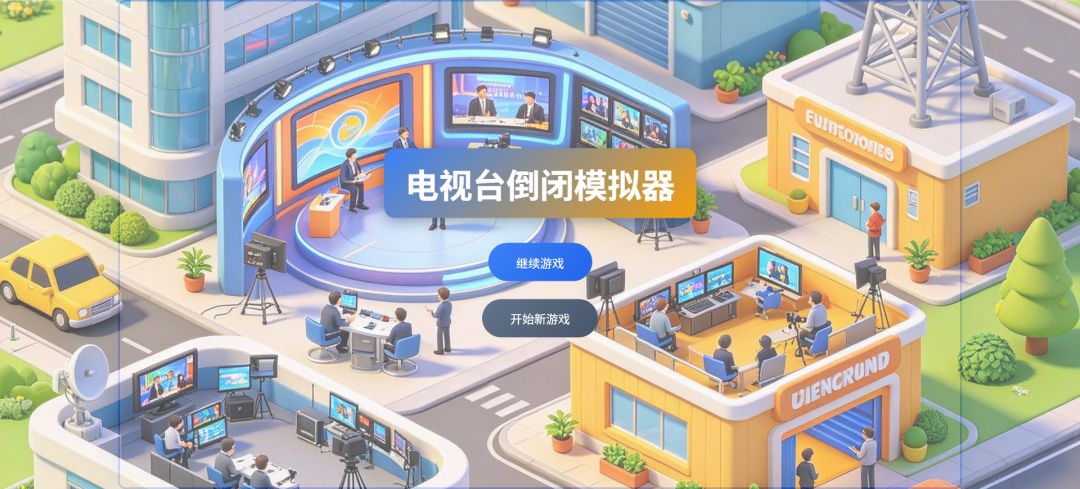 电视台经营模拟器游戏截图