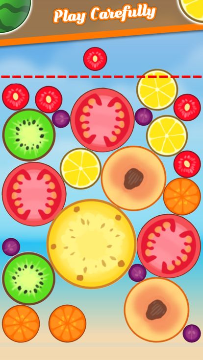 Fruit Merge - Watermelon Drop游戏截图