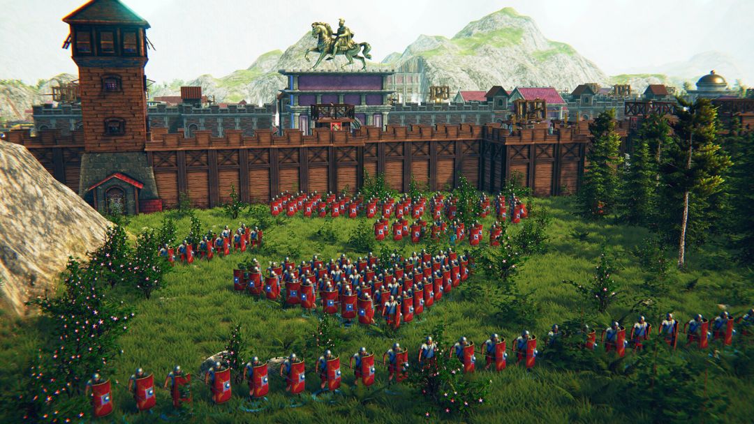 Roman Triumph: Survival City Builder游戏截图