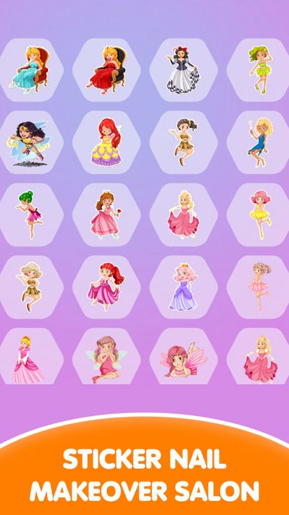 Princess Nails Salon Makeover游戏截图