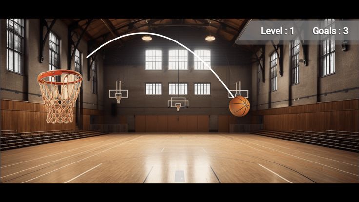 BasketBall 2D Game游戏截图