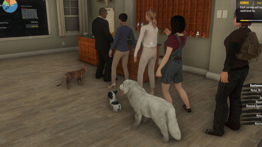 北极汽车旅馆模拟器游戏截图