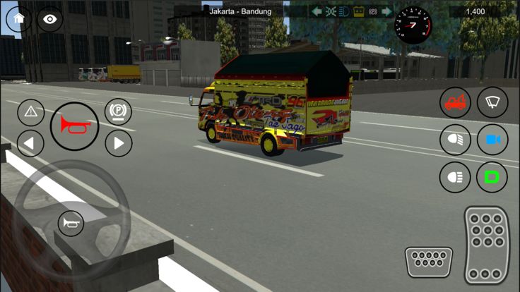 Truk Oleng Simulator Indonesia游戏截图