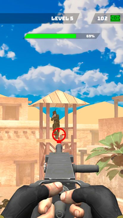 Sniper Tank: Precision Strike游戏截图