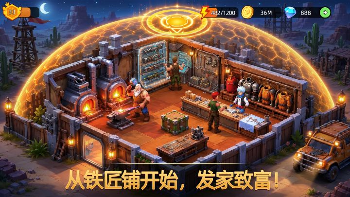 地下城里开商店截图