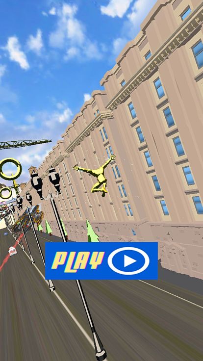 Swing Superhero flying parkour游戏截图