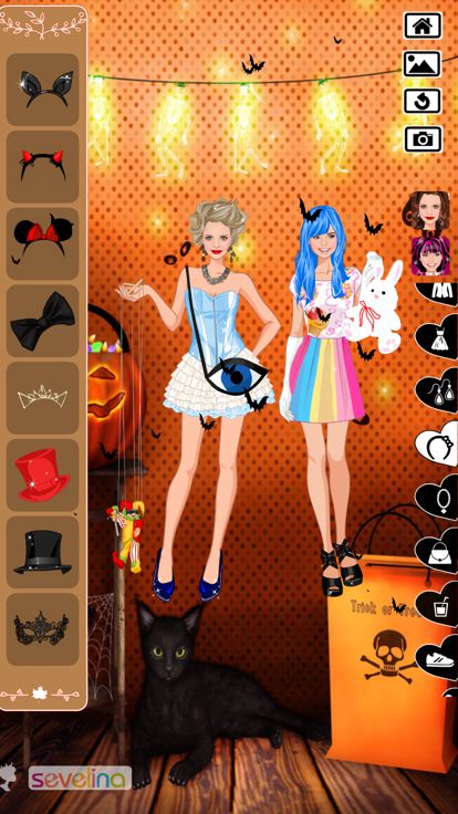 Halloween  spooky dressup游戏截图