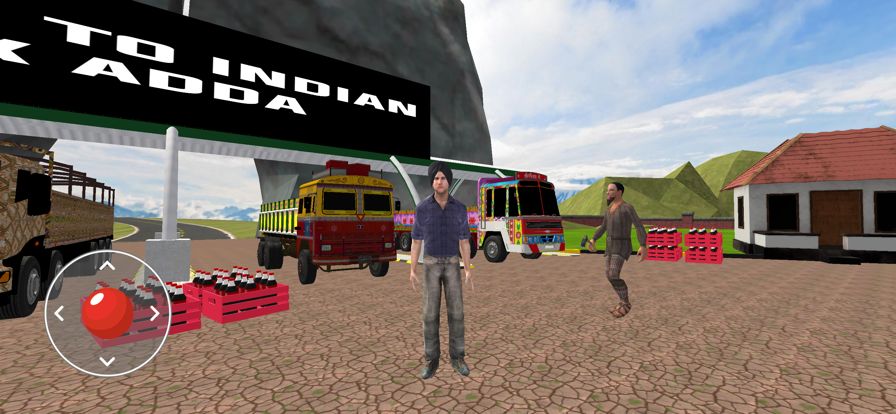 Indian Truck Driver Games 3d游戏截图