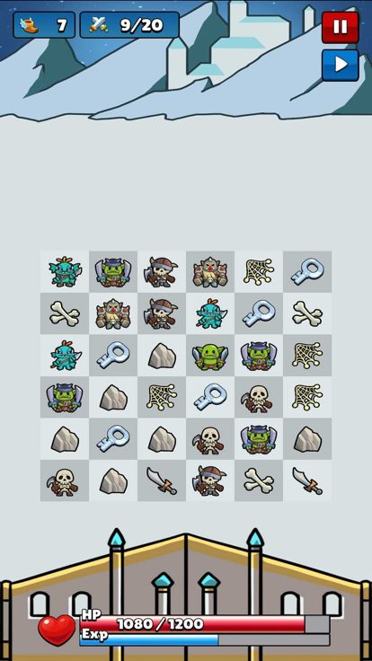 Monster Stars - Merge defense游戏截图