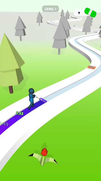Paint Road 3D!游戏截图