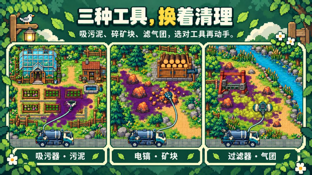 宇宙清洁公司游戏截图