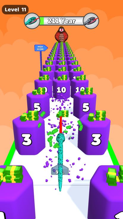 Shooting Snakes游戏截图