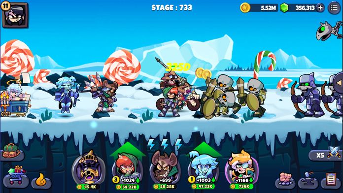英雄战队 IDLE RPG游戏截图
