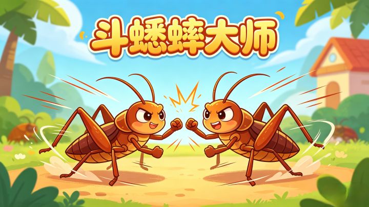 斗蟋蟀大师 封面