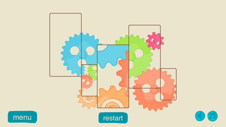 齿轮拼图游戏截图