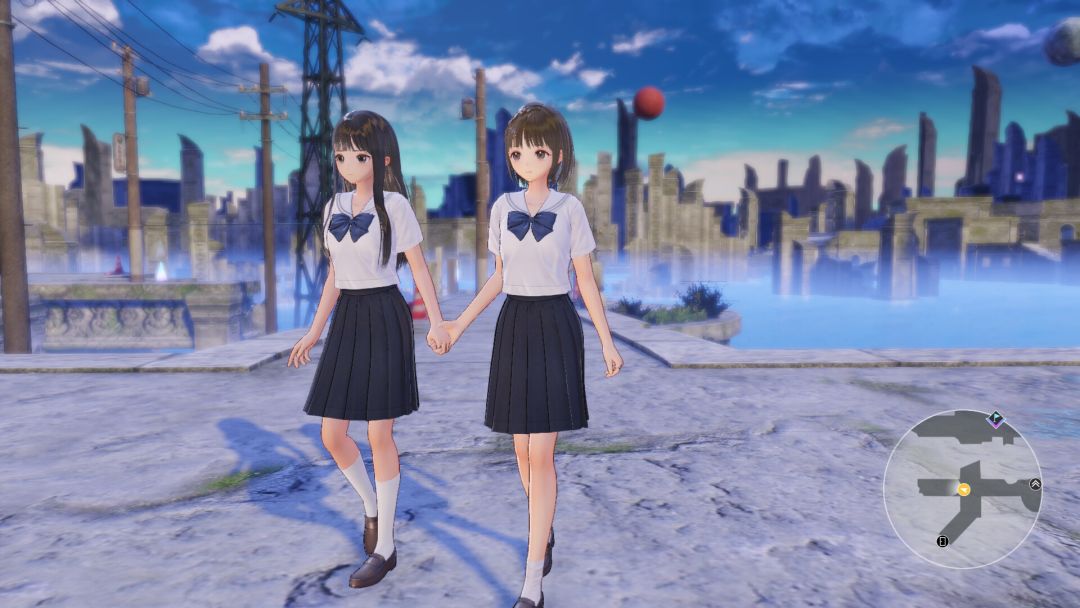BLUE REFLECTION Quartet: 少女们的奇迹游戏截图
