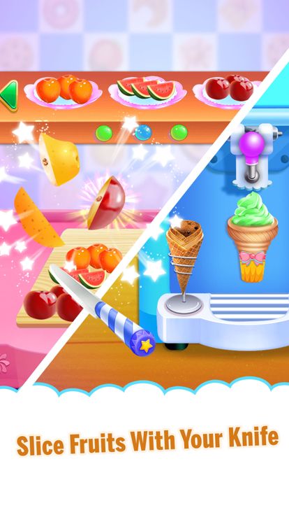 Yummy Ice Cream Making Shop游戏截图