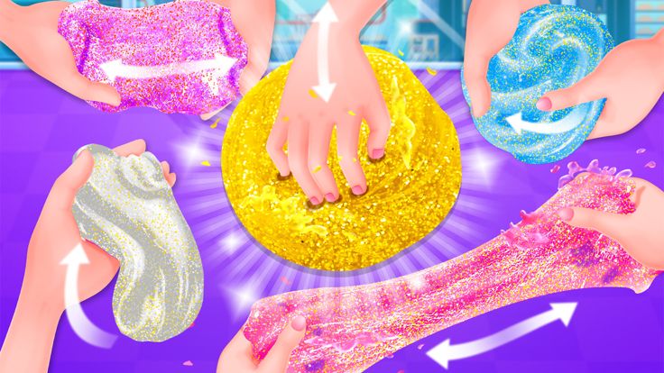Glitter Slime Kit游戏截图