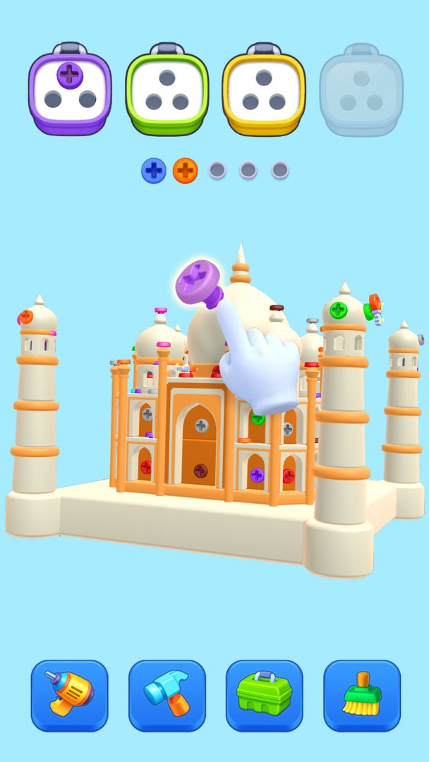 疯狂拧螺丝游戏截图