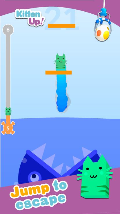 喵喵跳一跳游戏截图