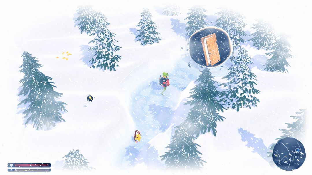 蛙穿雪境游戏截图