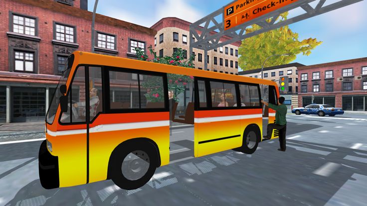 Passenger Transport Bus Sim 3D游戏截图