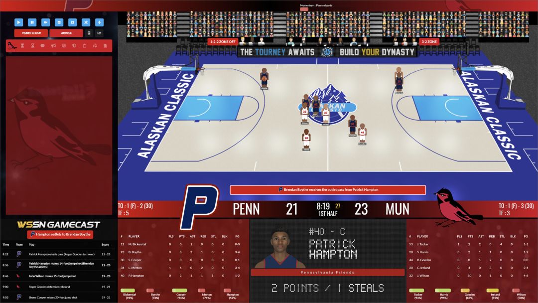 Draft Day Sports: College Basketball 2023游戏截图