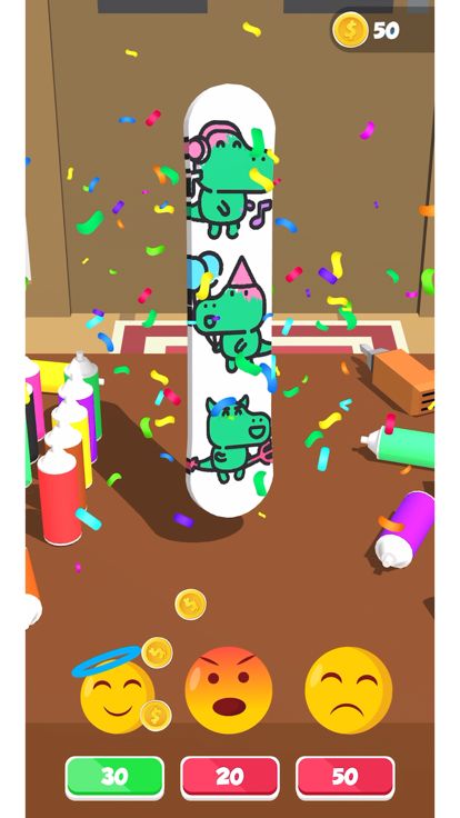 Snowboard Art游戏截图